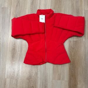 Khy sculpted puffer jacket brand